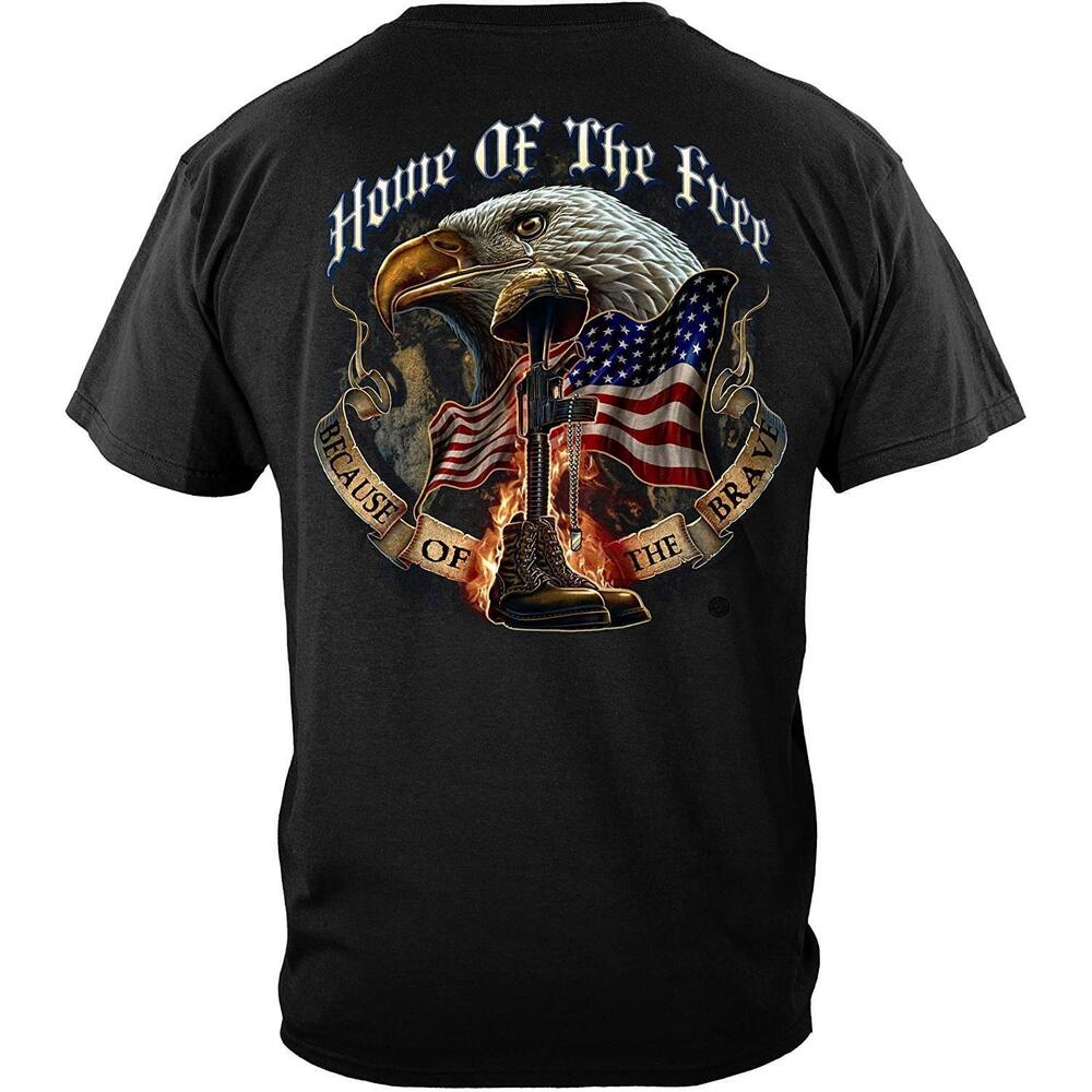 Home Of The Free Because Of The Brave Shirt